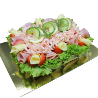 Bild på Räktårta tillverkad av oss på Ekängen