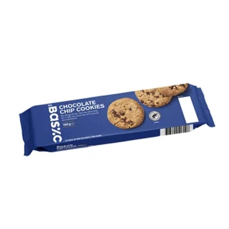 ICA Choclate chip cookies.