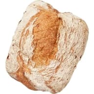 Ett rustikt hantverksbröd med spröd skorpa.