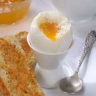 Löskokt ägg