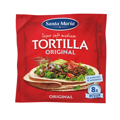 Santa Maria tortillabröd medium