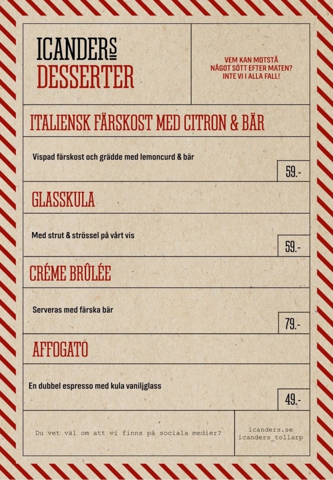 Desserter