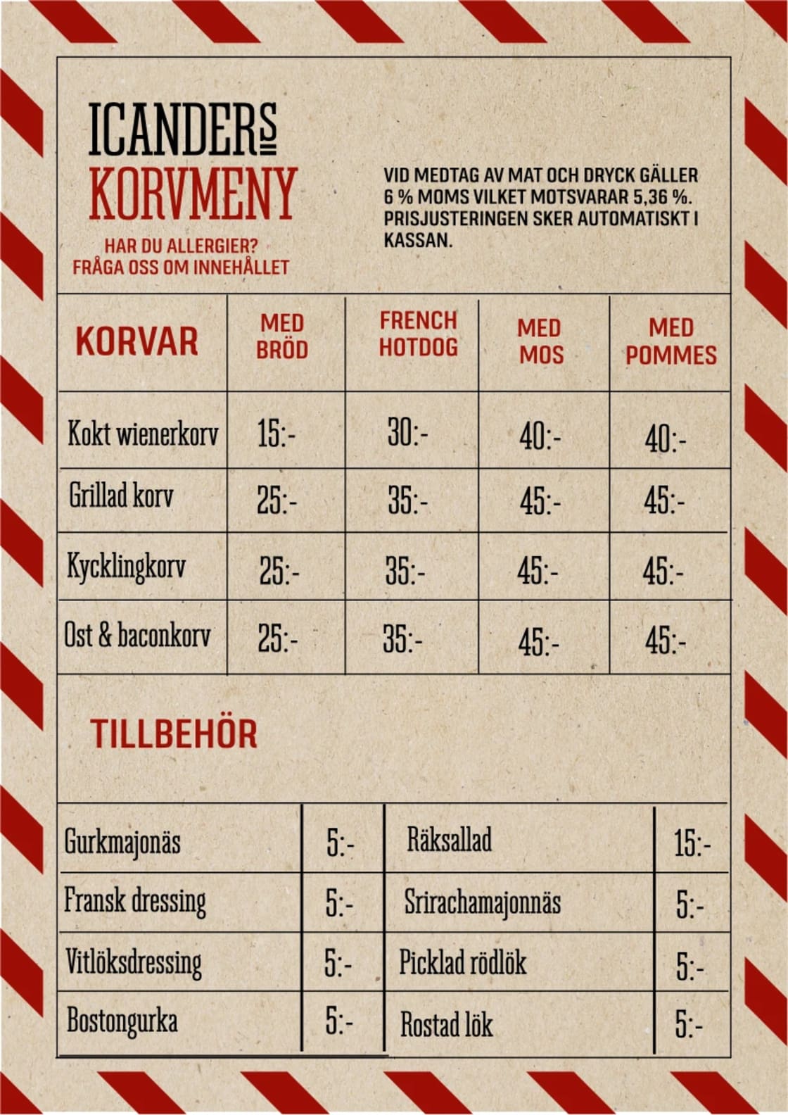 korvmeny april
