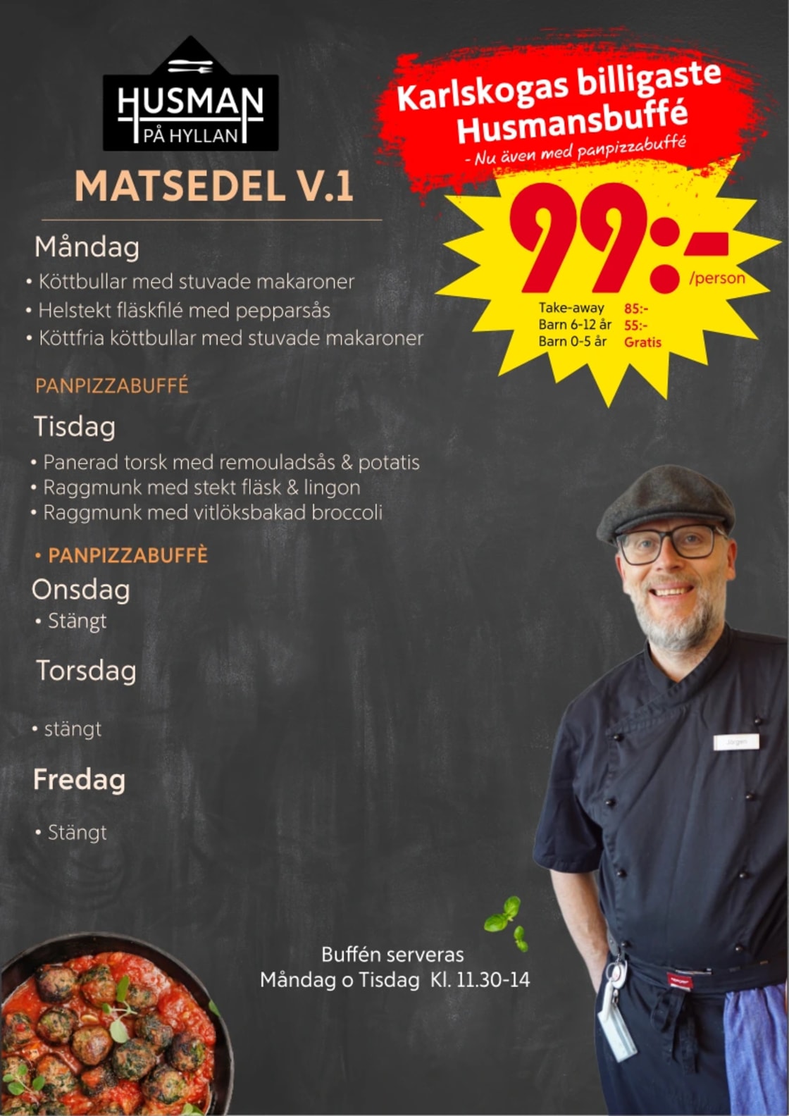 Meny husman på hyllan v.1