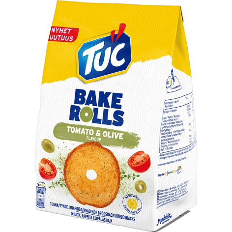 TUC Bake Rolls Tomat & Oliv