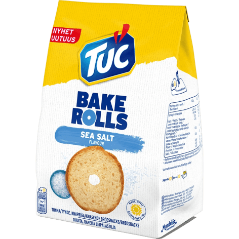 TUC Bake Rolls Sea salt