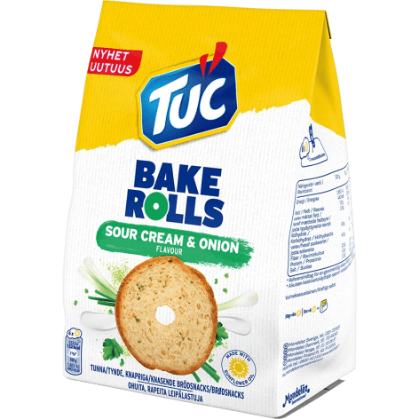 TUC Bake Rolls Sourcream & Onion