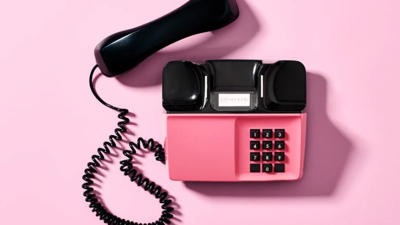Rosa telefon