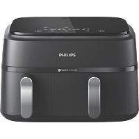 Philips Dual Basket NA351/00 Airfryer dubbel