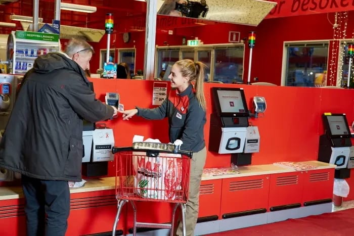 Kassalinjen | Maxi ICA Stormarknad Stenhagen Uppsala