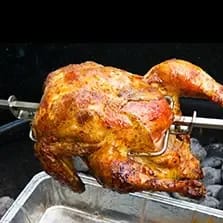 Rotissera kyckling, så gör du! Guide | ICA Buffé Kyckling på rotisseri | Grillbloggen | grillbloggen.nu