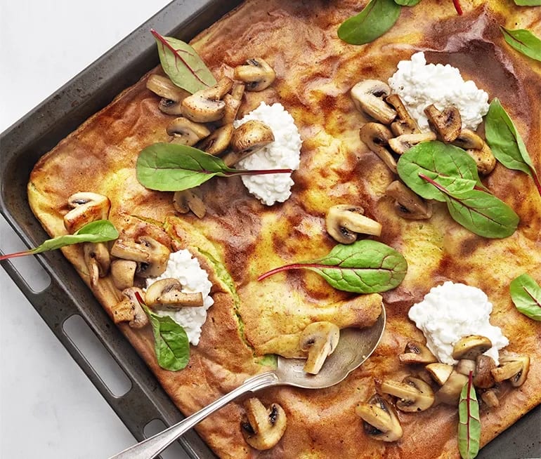 Stor Artpannkaka Med Cottage Cheese Recept Ica Se