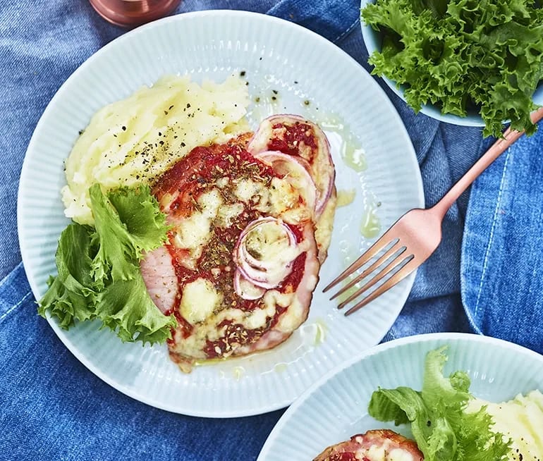 kassler med potatismos