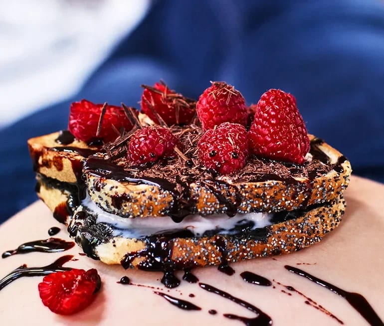 frozen yoghurt choklad recept