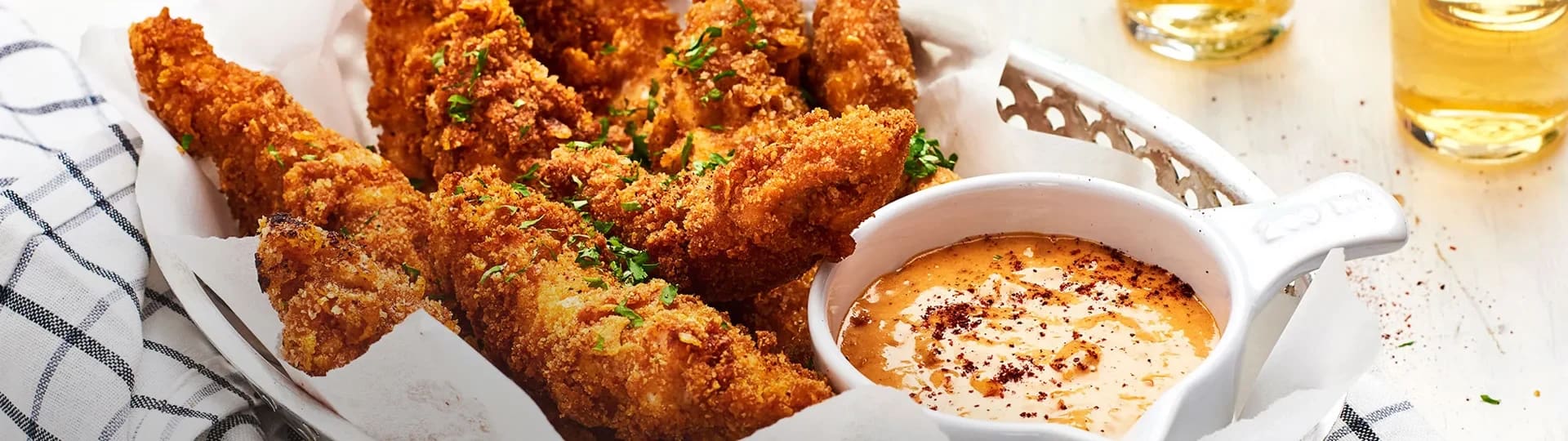 Godaste friterade kycklingen recept ICA Buffé