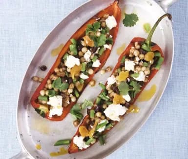 Fyllda paprikor med stor couscous | Recept ICA.se