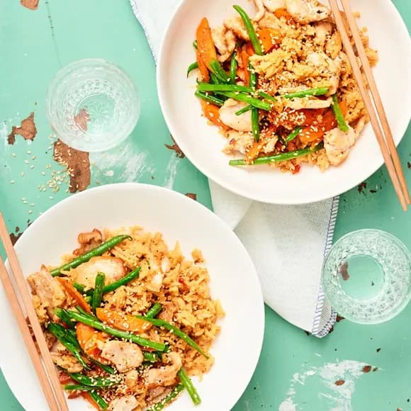 fried rice kyckling fried rice kyckling