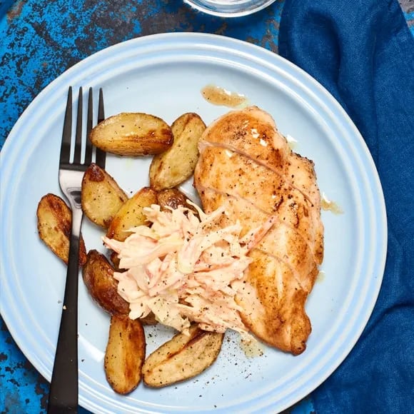 kycklingfile klyftpotatis recept