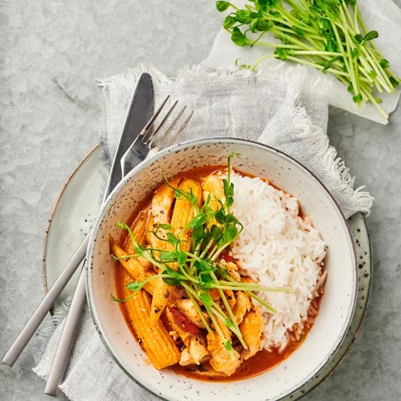 panang curry kyckling