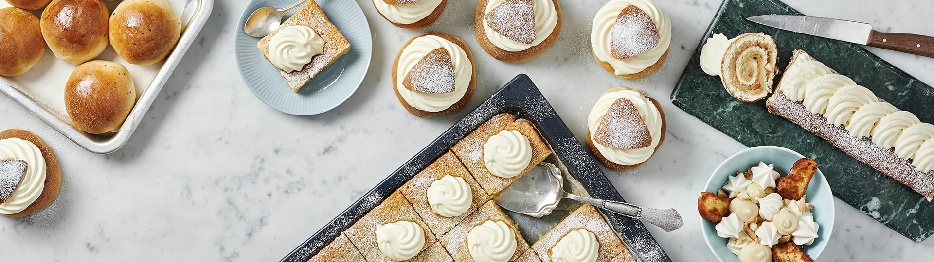 Olika semlor | ICA Buffé