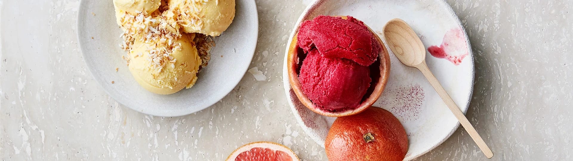 egen sorbet utan glassmaskin
