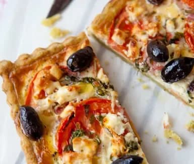 vegetarisk paj spenat vegetarisk paj spenat
