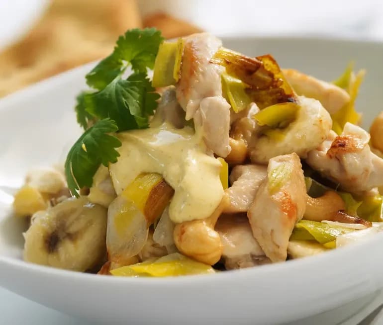 Kycklingwok med sweet chili och jordnötter Recept ICA.se