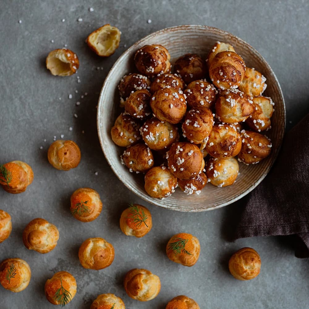 Pâte à choux - tre varianter