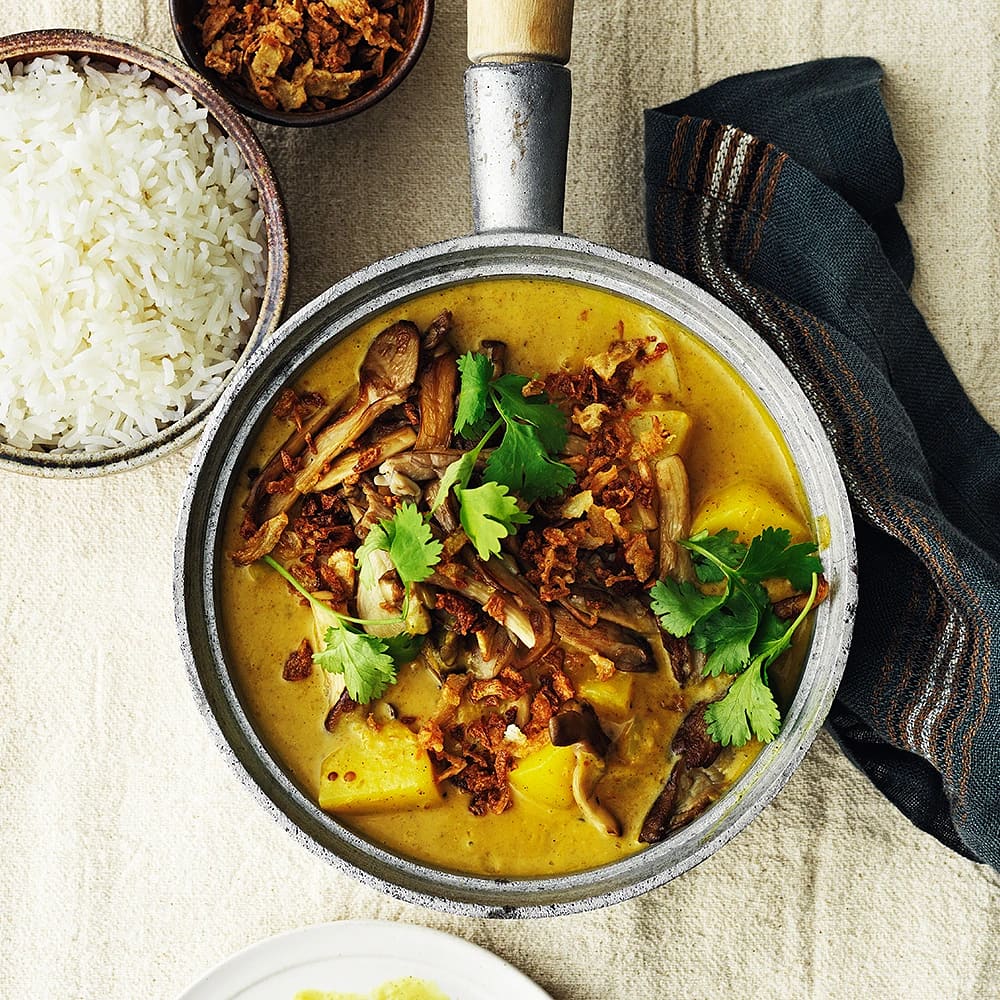 Massaman - svampcurry