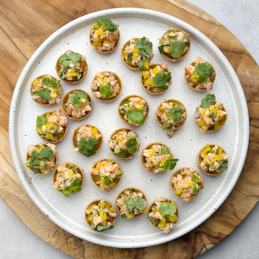 Mini fish tacos