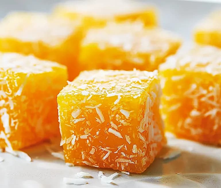 Mangogelè med kokos