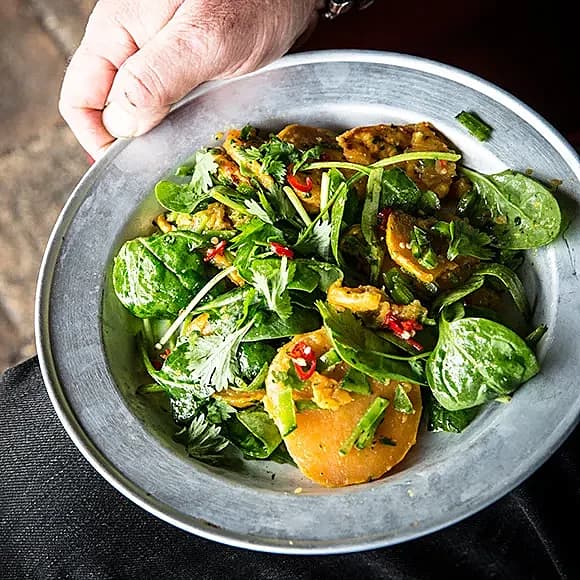 Sötpotatissallad ”Sweet Garage potato salad”