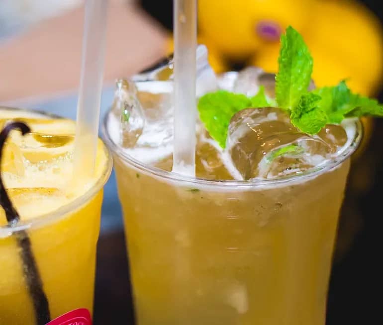 Alkoholfri drink på veteöl