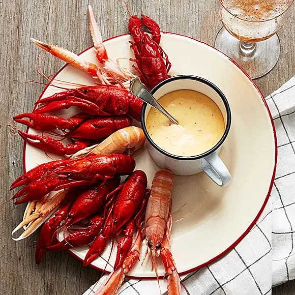 Potatisaioli med sesam och chili