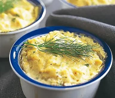 Snabbterrin med fisk