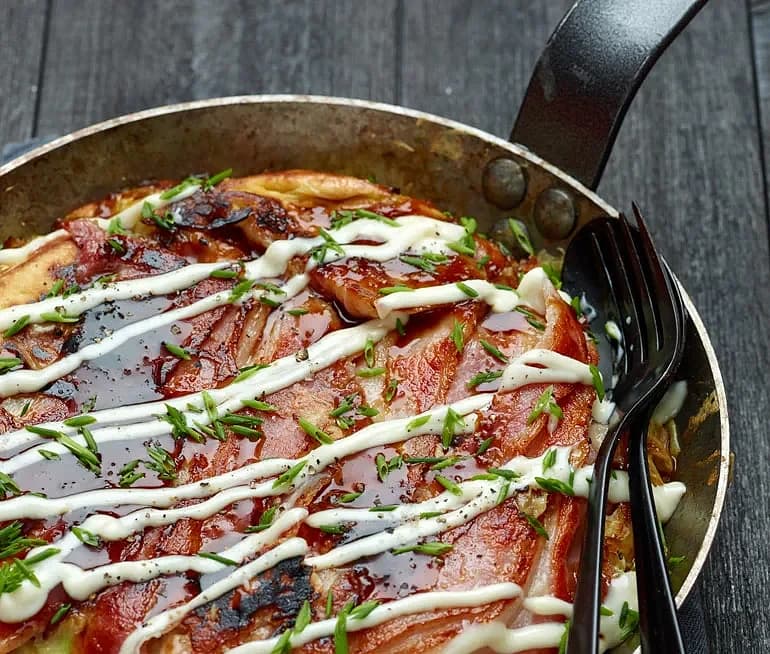 Okonomiyaki Osaka-style