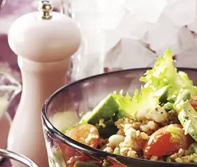Matig sallad med cannellinibönor