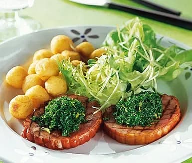 Kassler med citronrasp