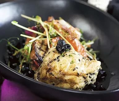 Fiskfilé med tahini