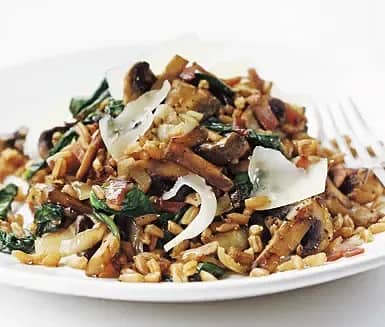 Dinkel med svamp