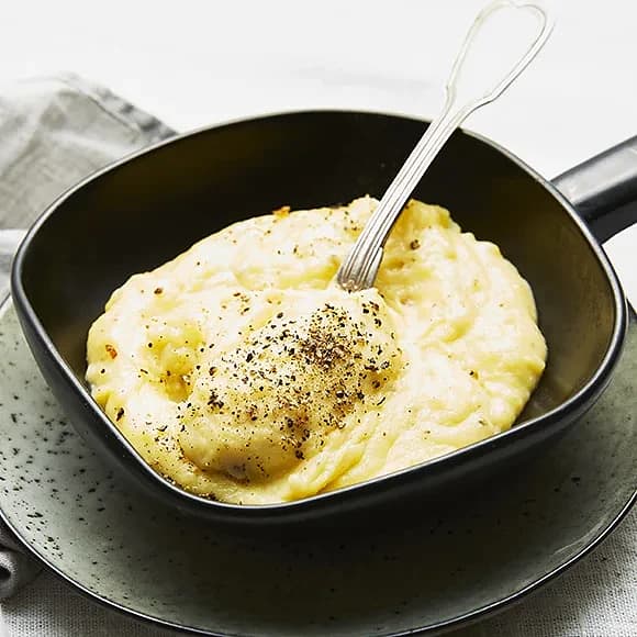 Potatis- och selleripuré med tryffel