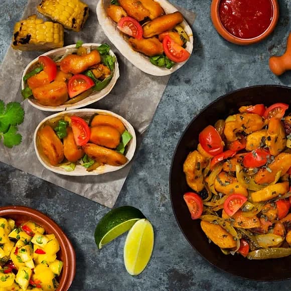 Tacos med mangosallad