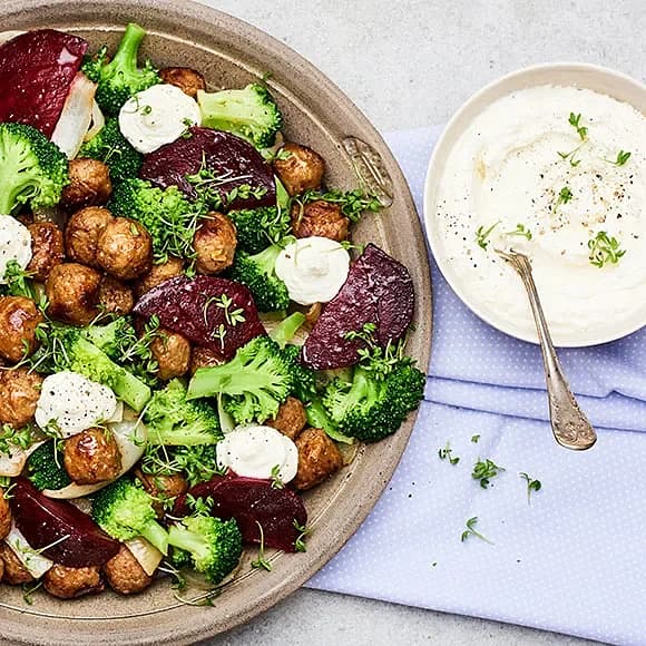 Bufféköttbullar
