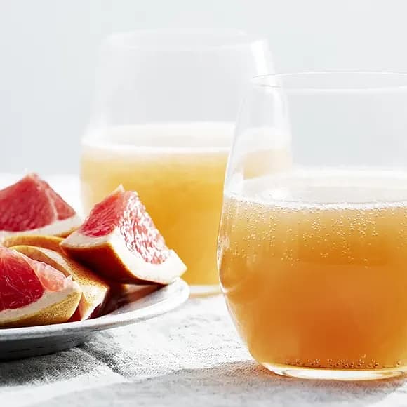 Grape- och ingefärsdrink