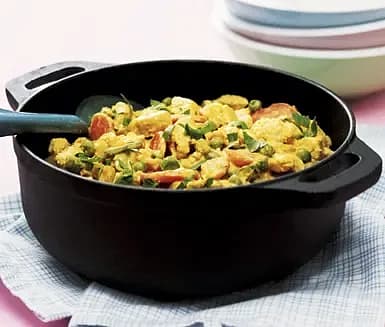 Apelsincurry med quorn