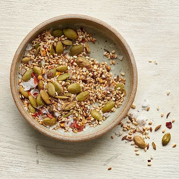 Rostad frömix