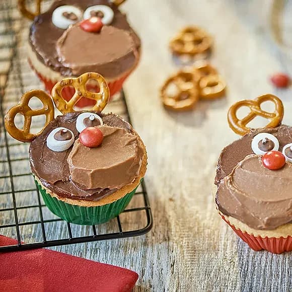 Julmuffins à la Rudolf