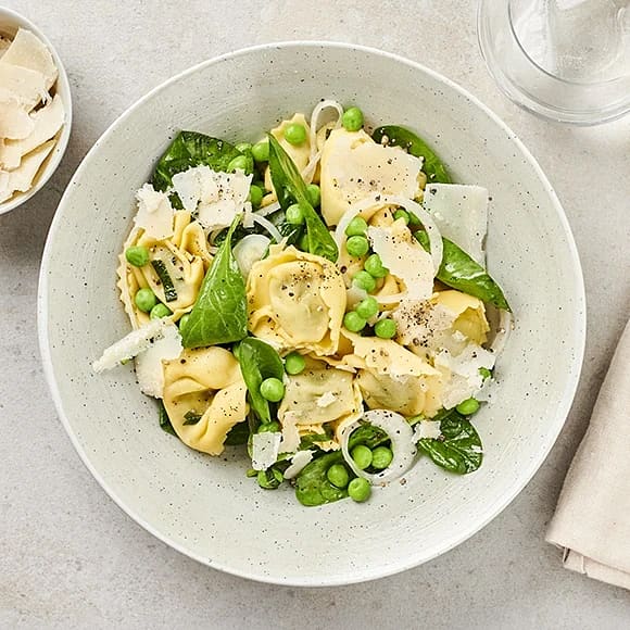 Ricottapasta med brynt smör och salvia