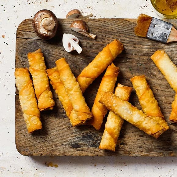 Filodegsrullar med svamp