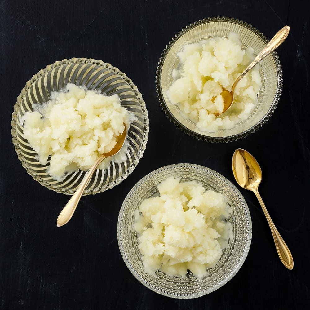 Äppelgranité med ingefära